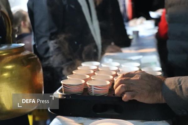 برپایی موکب «شهدای دانشجو معلم» دانشگاه فرهنگیان مازندران در شهرستان آمل + تصویر