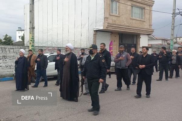 مراسم عزاداری سالروز شهادت حضرت علی (ع) و شهادت امام خامنه‌ای در دابودشت + تصاویر