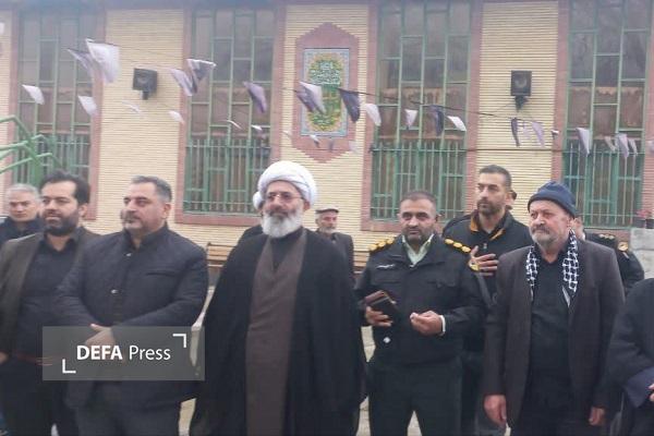 مراسم عزاداری سالروز شهادت حضرت علی (ع) و شهادت امام خامنه‌ای در دابودشت + تصاویر