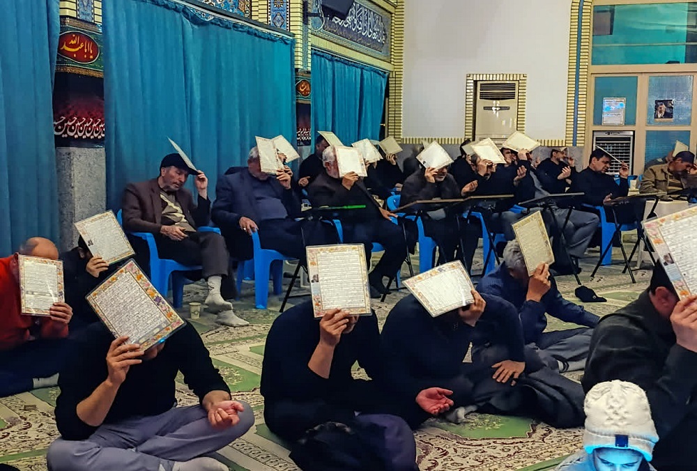 مراسم احیای شب ۲۱ ماه مبارک رمضان در مساجد شهرستان تفرش