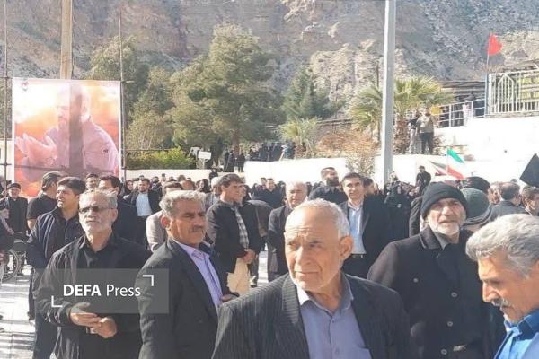 گزارش تصویری/ تشییع فرمانده شهید یگان حفاظت ستاد کل نیرو‌های مسلح کشور