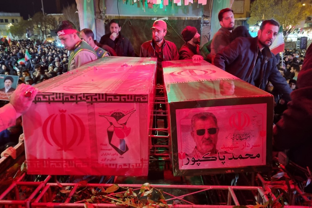 فیلم/ مراسم شبی با شهید با حضور پیکر مطهر سردار شهید محمد پاکپور