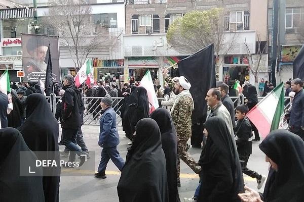آغاز مراسم راهپیمایی روز جهانی قدس در مشهد