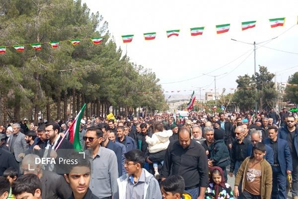 فریاد وحدت و مقاومت در سوگ رهبر و در اوج جنگ+ تصاویر و فیلم