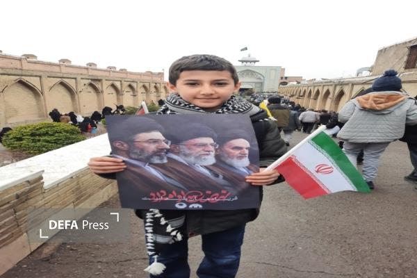 حضور حماسی مردم قزوین در راهپیمایی روز جهانی قدس