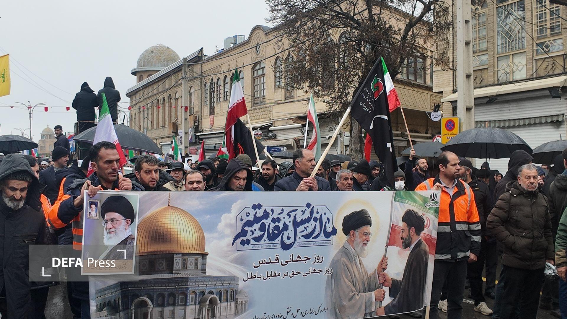 خشم حماسی ملت ایران علیه متجاوزان آمریکایی و صهیونی+ عکس و فیلم