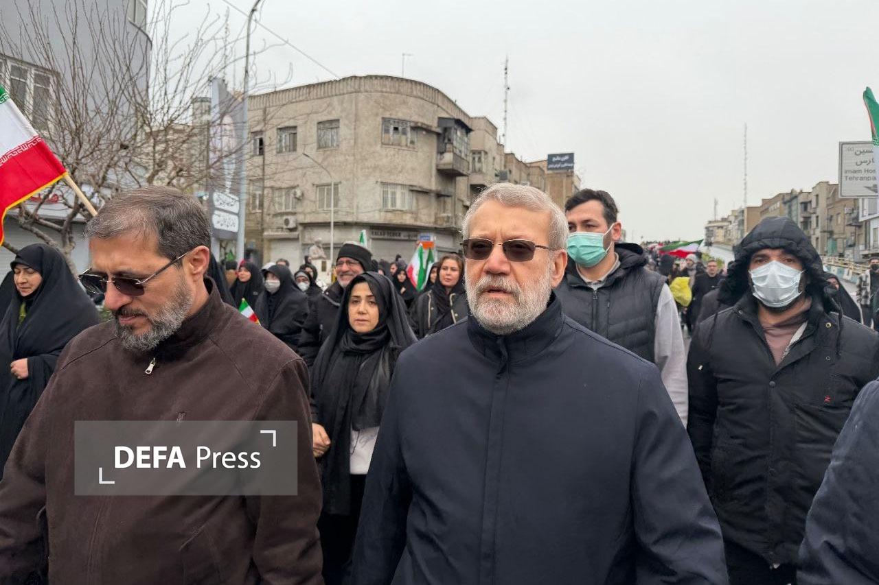 حضور مسئولان کشوری و لشکری در جمع پرشور مردم در راهپیمایی روز قدس