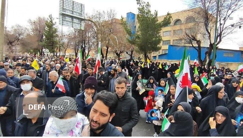 خشم حماسی ملت ایران علیه متجاوزان آمریکایی و صهیونی+ عکس و فیلم