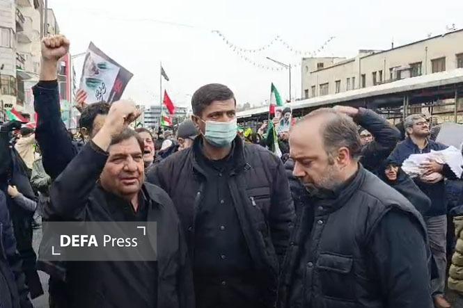 حضور مسئولان کشوری و لشکری در جمع پرشور مردم در راهپیمایی روز قدس