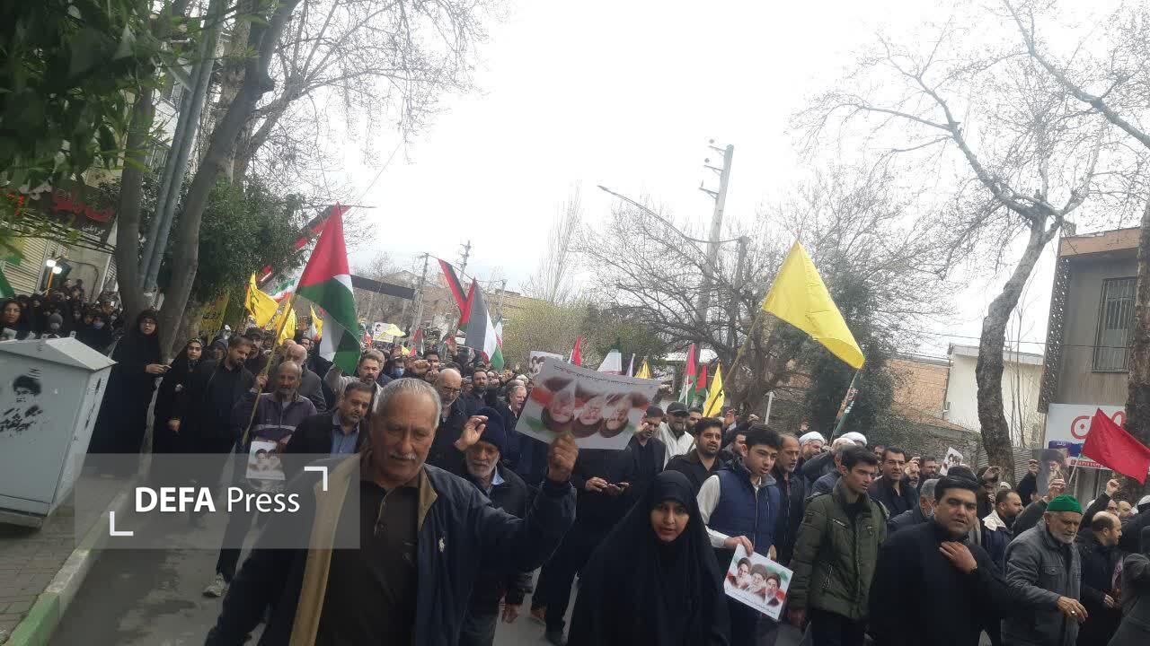 گزارش خبرنگاران دفاع‌پرس سراسر کشور از حضور حماسی مردم در راهپیمایی روز قدس + عکس و فیلم