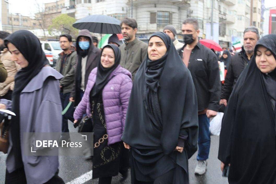 حضور مسئولان کشوری و لشکری در جمع پرشور مردم در راهپیمایی روز قدس