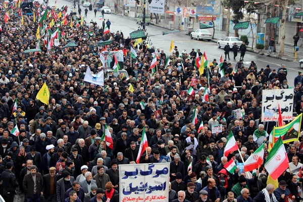 تصاویر/ حضور پرشور مردم ساوجبلاغ در راهپیمایی روز جهانی قدس