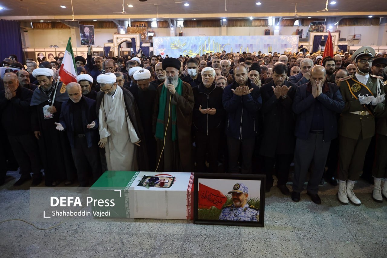 پیکر مطهر سرلشکر شهید «نصیرزاده» تشییع شد