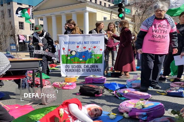 راهپیمایی روز قدس در واشنگتن راهپیمایی روز قدس در واشنگتن