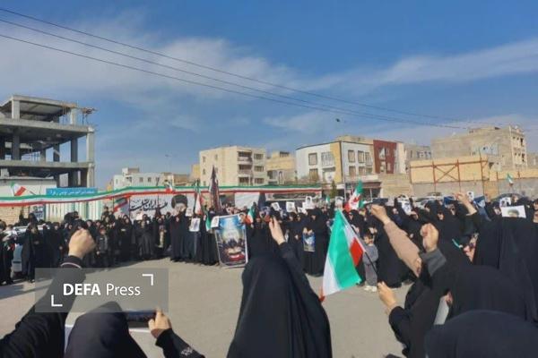 برگزاری اجتماع بزرگ بانوان بوئین‌زهرا و تجدید پیمان با رهبر معظم انقلاب اسلامی