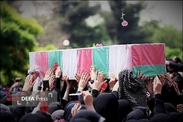 پیکر شهید مدافع وطن در بروجرد تشییع و به خاک سپرده شد پیکر شهید مدافع وطن در بروجرد تشییع و به خاک سپرده شد