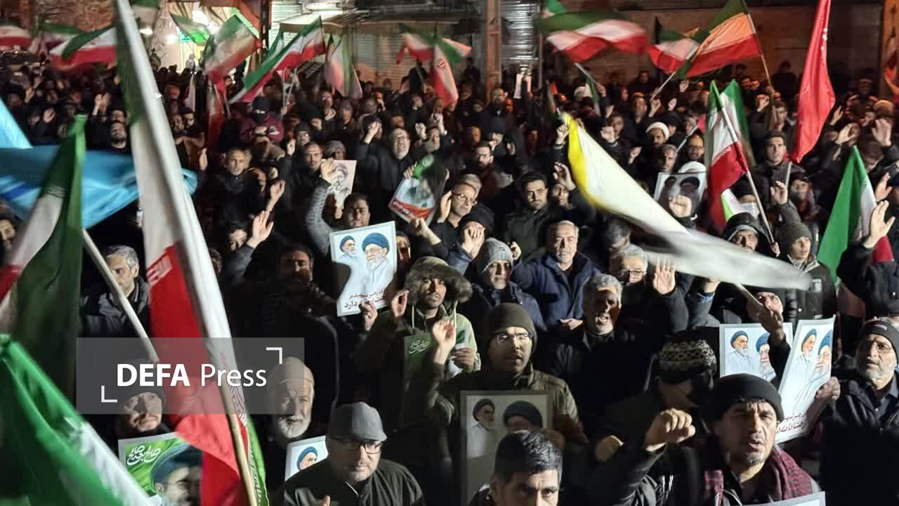 وداع با پیکر سردار شهید «جواد باقری» برگزار شد