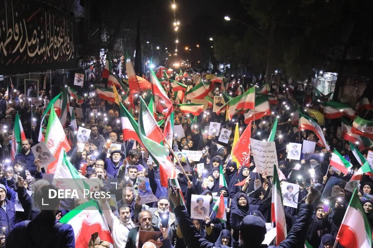 وداع با پیکر سردار شهید «جواد باقری» برگزار شد