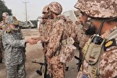 بازدید فرمانده نیروی زمینی سپاه از یگان‌های مستقر در جزایر خلیج فارس