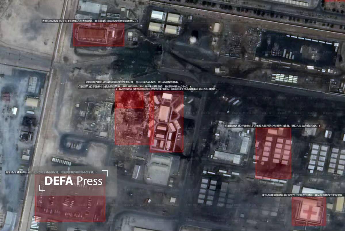 آخرین وضعیت پایگاه هوایی «الظفره»  و «شاهزاده سلطان» ارتش فاشیست آمریکا