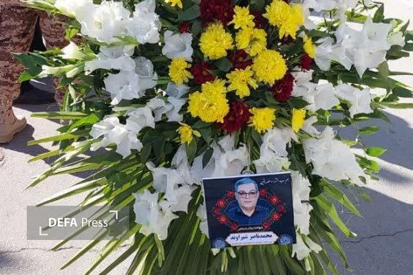 برگزاری تشییع پیکر شهید «محمدناصر شیراوند» در نهاوند + تصاویر
