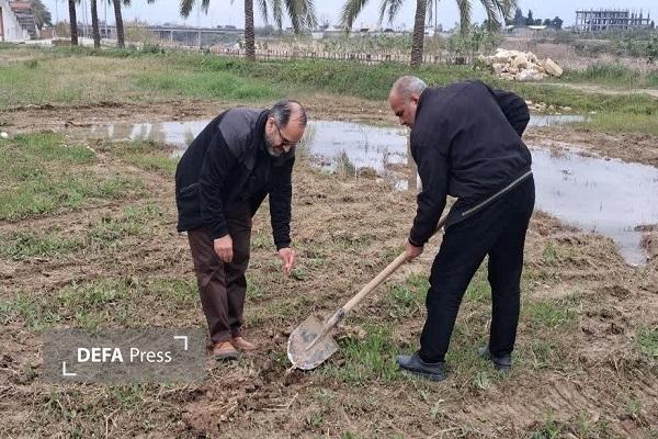 غرس نهال به یاد شهدای جنگ رمضان در موزه دفاع مقدس و مقاومت مازندران+ تصاویر