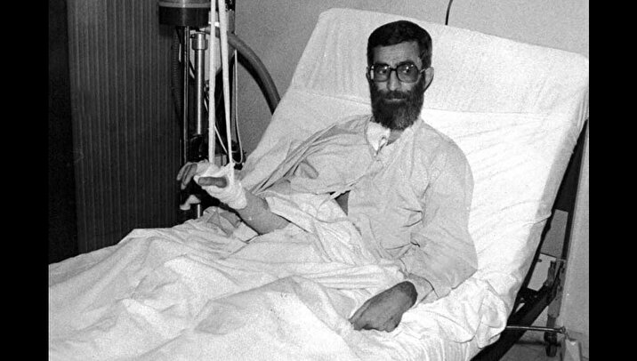 فیلم/ شوق رهبر شهید انقلاب برای دیدار با امام (ره) در دوران مجروحیت