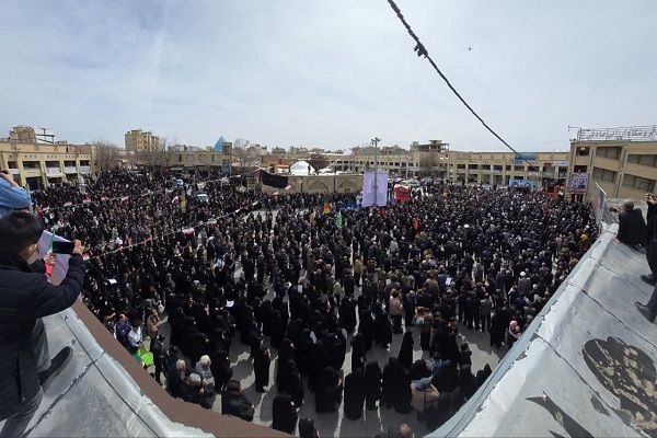 فیلم / مراسم تشییع سردار سرلشکر پاسدار غلامرضا سلیمانی در شهرکرد