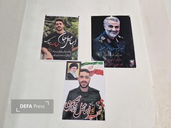 مدیرکل بنیاد شهید کرمان با خانواده شهیدان جنگ رمضان در عنبرآباد دیدار کرد+تصاویر