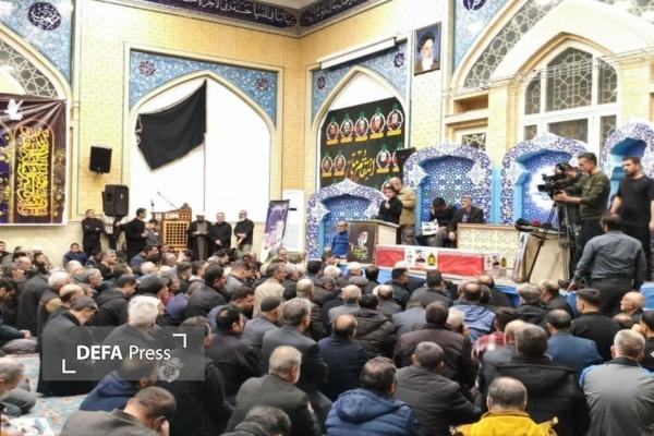 مراسم شب وداع با شهید «گونجی» در قزوین برگزار شد مراسم شب وداع با شهید «گونجی» در قزوین برگزار شد