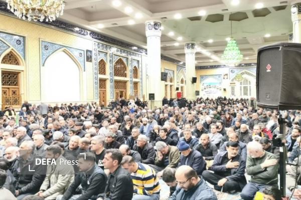 مراسم شب وداع با شهید «گونجی» در قزوین برگزار شد مراسم شب وداع با شهید «گونجی» در قزوین برگزار شد