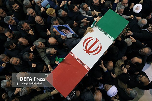 تشییع پیکر وزیر شهید اطلاعات