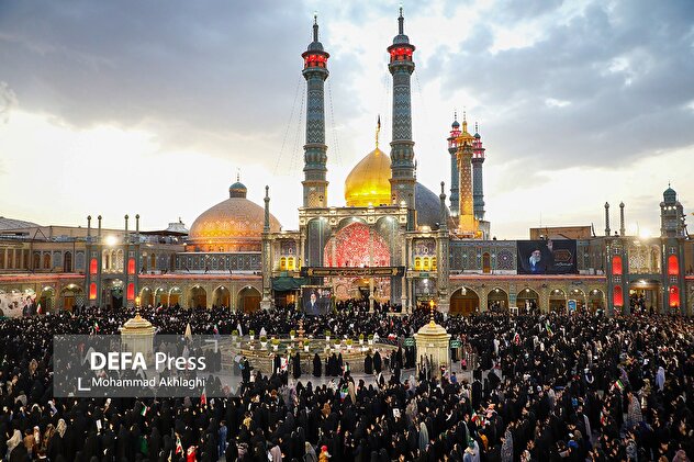 تحویل سال ۱۴۰۵ در حرم حضرت معصومه (س)