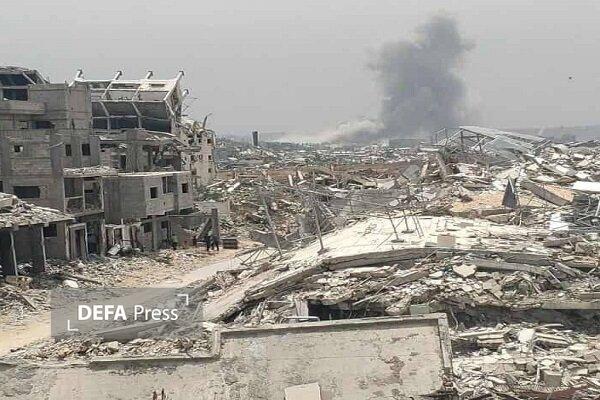 حملات همه جانبه رژیم صهیونیستی به نوار غزه حملات همه جانبه رژیم صهیونیستی به نوار غزه