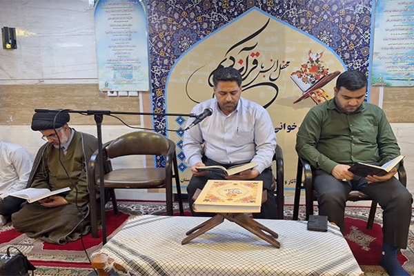 فیلم/ محفل انس با قرآن در اداره کل حفظ آثار دفاع مقدس خوزستان