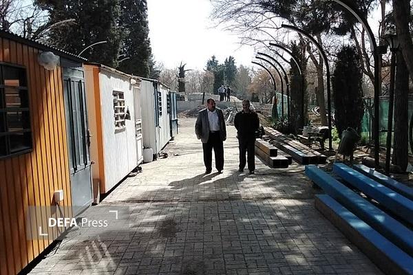 بازدید سرهنگ جوان از پروژه احداث یادمان شهدای گمنام بوستان ملت مشهد بازدید سرهنگ جوان از پروژه احداث یادمان شهدای گمنام بوستان ملت مشهد