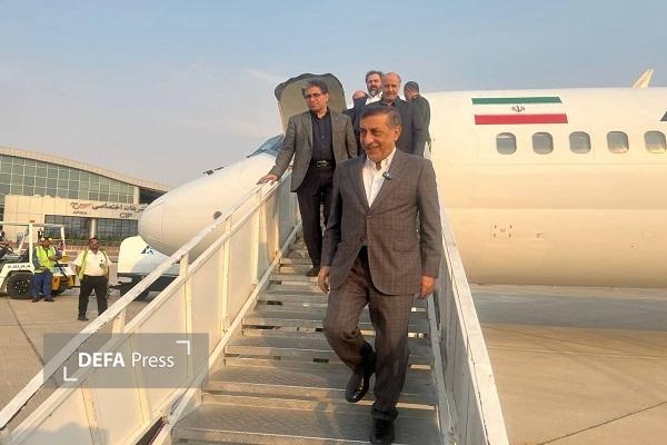 معاون اجرایی رئیسجمهور وارد کرمانشاه شد معاون اجرایی رئیسجمهور وارد کرمانشاه شد