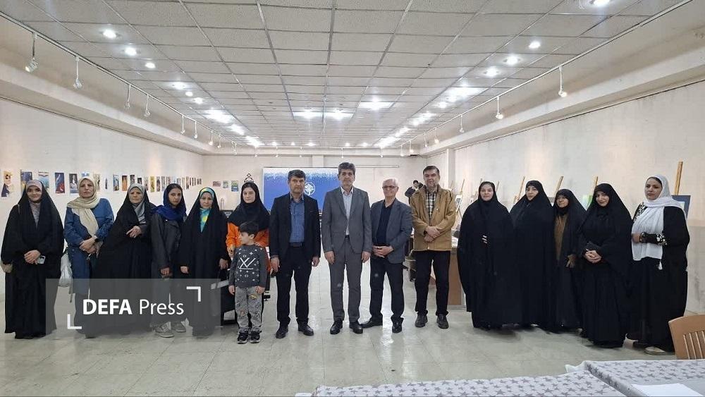 گشایش نمایشگاه گروهی کاریکاتور برای ایران+ تصویر