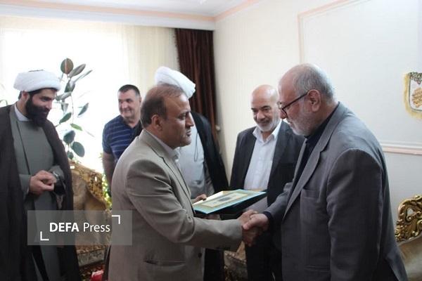 دیدار مسئولان شهرستان ملایر با جانباز دوران دفاع مقدس + تصاویر