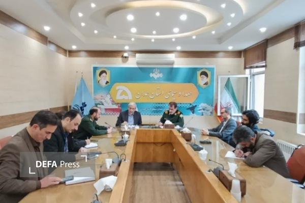 برگزاری جلسه سردار بهاریان با مدیرکل صدا و سیمای استان همدان در راستای تقویت فرهنگ ایثار و مقاومت برگزاری جلسه سردار بهاریان با مدیرکل صدا و سیمای استان همدان در راستای تقویت فرهنگ ایثار و مقاومت