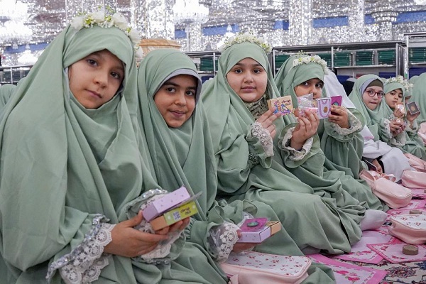 تصاویر/ مراسم «مهمانی فرشته‌ها» در حرم مطهر رضوی