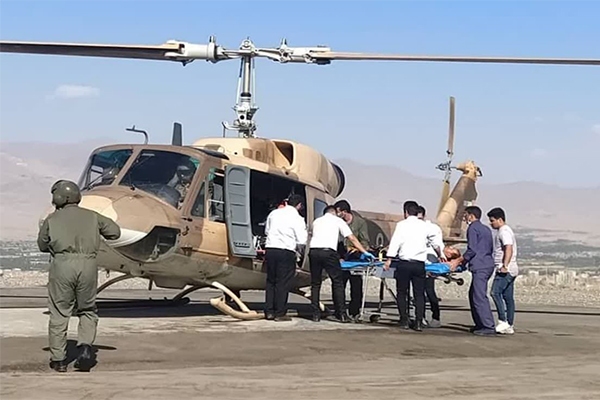 نجات جان ۳ تن از هموطنان در عملیات مردم‌یاری اورژانس هوایی مسجدسلیمان