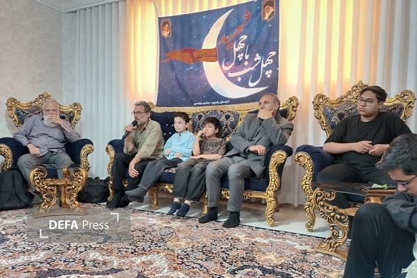 مراسم گرامیداشت شهدای مدافع حرم لشکر فاطمیون در مشهد+ تصاویر