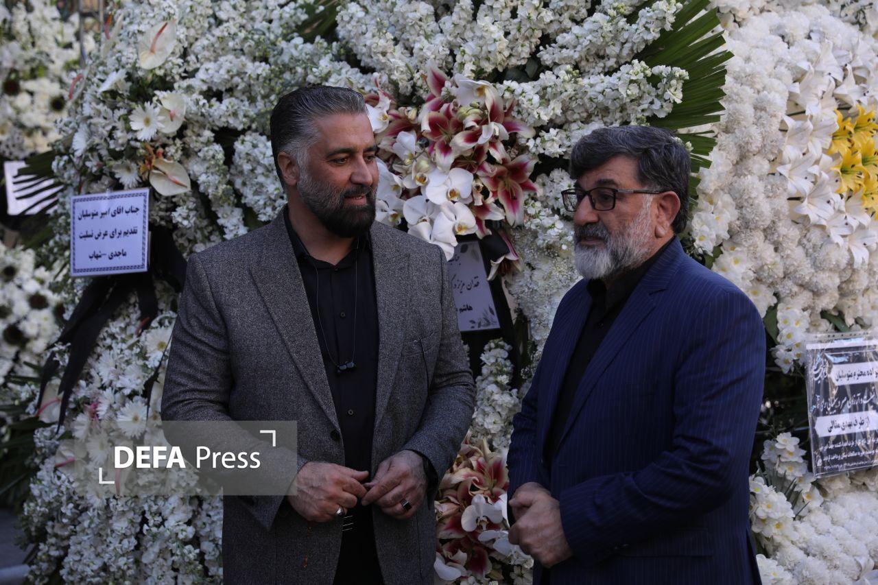 مراسم یادبود والده سردار متوسلیان برگزار شد مراسم یادبود والده سردار متوسلیان برگزار شد