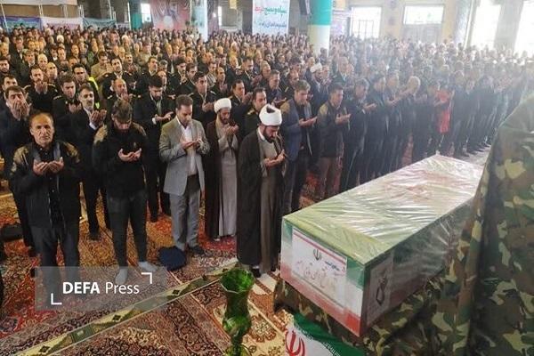 پیکر شهید «دارا فتح‌اللهی» در دلفان تشییع شد+ عکس