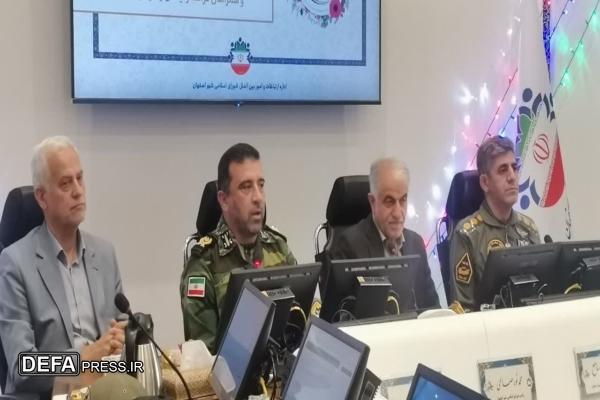 ارشد نظامی ارتش در استان‌های اصفهان: ارتش با تمام توان در خدمت مدیریت شهری است