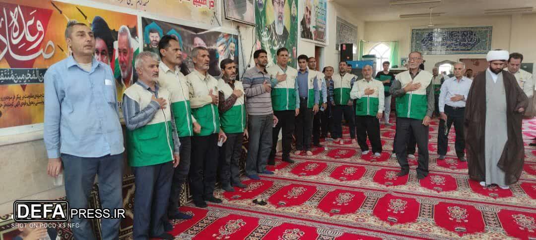 دیدار خادمیاران رضوی با خانواده شهدای شهرستان ارسنجان