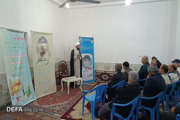 برگزاری یادواره شهید «گلعلی کامیاب» در روستای سرکلاته خرابشهر استان گلستان