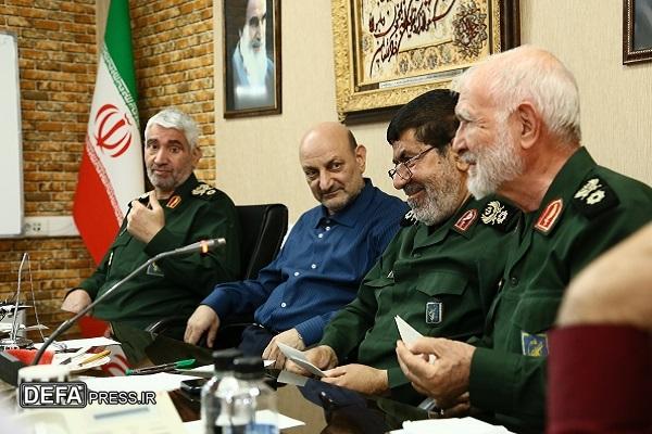اولین جلسه شورای مطالعات راهبردی مرکز اسناد، تحقیقات و نشر معارف دفاع مقدس و مجاهدت‌های سپاه/ تصاویر