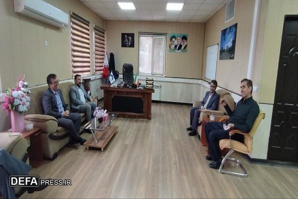 دیدار مدیرکل آموزش و پرورش با فرماندار شهرستان سیروان